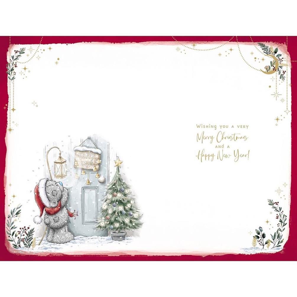 From Our House to Yours Me to You Bear Christmas Card Extra Image 1